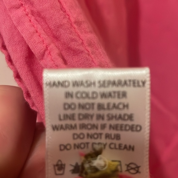 Roberta Roller Rabbit Pink Buttoned caftan - Picture 7 of 7